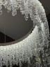 Подвесная хрустальная люстра «Каскад» LED