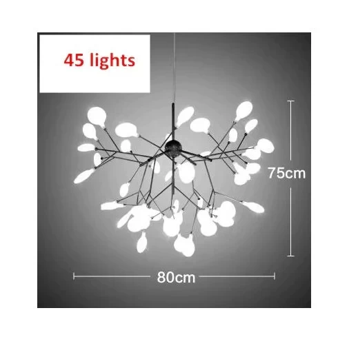 Люстра в стиле Modern на 45 ламп