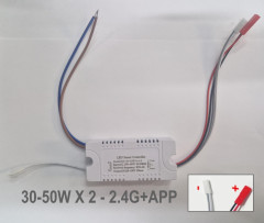 LED-драйвер HT 30–50W ×2, 2.4G + APP, 200mA, Smart Controller