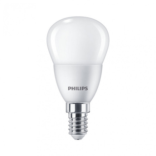 PHILIPS Лампа EcohomeLEDLustr e5W 500lm E14827P45 Теплый цвет