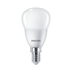 PHILIPS Лампа EcohomeLEDLustr e5W 500lm E14827P45 Теплый цвет