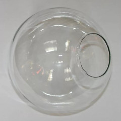 Стеклянный плафон для люстры E27, прозрачный шар 120 мм