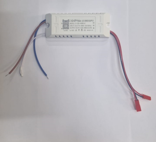 LED-драйвер 80W (25-40Вт × 2 канала) для двухцветной люстры с голосовым управлением и приложением