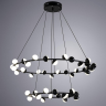 Подвесная светодиодная люстра 8802-36Y BK