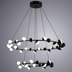 Подвесная светодиодная люстра 8802-36Y BK