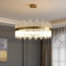 Круглая современная люстра с хрустальными палочками. Код товара: P8001-800