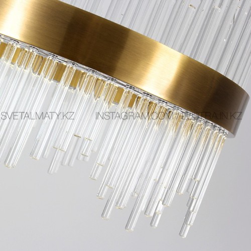 Круглая современная люстра с хрустальными палочками. Код товара: P8001-800