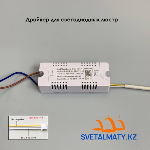 LED драйвер SvetAlmaty.kz 30-50W *2 (Тайвань)