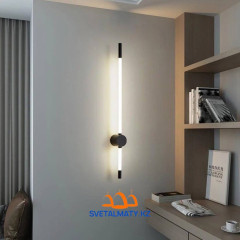 Современная бра для гостиной, спальни, коридора 95 см BD-44 BK