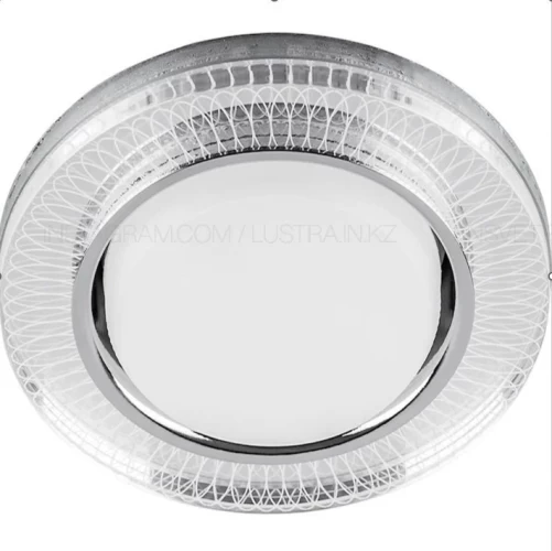 Спот потолочный/настенный, белый+хром DL103WH