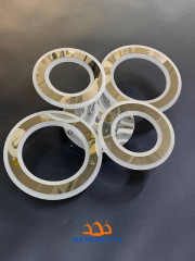 Потолочная люстра в виде 4 кольца L609-2+2 CR