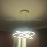 LED люстра в современном стиле Хай-тек 3 Кольца