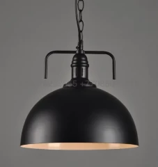 Большой черный лофтовский подвес (40СМ)