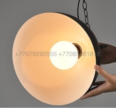 Большой черный лофтовский подвес (40СМ)