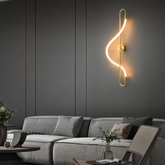 Настенная светодиодная бра E49/L GD 76CM