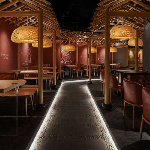 Люстра в Китайском стиле с цоколем E27 