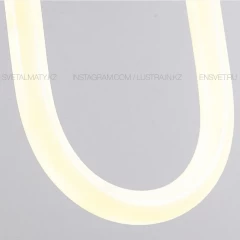 Современный светодиодный светильник, цвет золото.  Код: 503-1GD