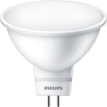PHILIPS Лампа LED spot 5Вт 400лм GU5.3 827 220V Теплый цвет