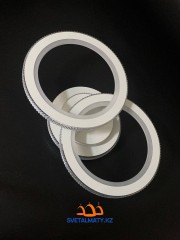 Кристальная акриловая современная люстра 7276-2L-MRGB WT