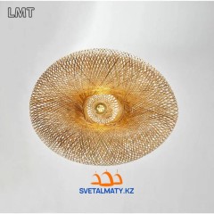 Подвесная лампа в форме шапки из соломы P3013-500