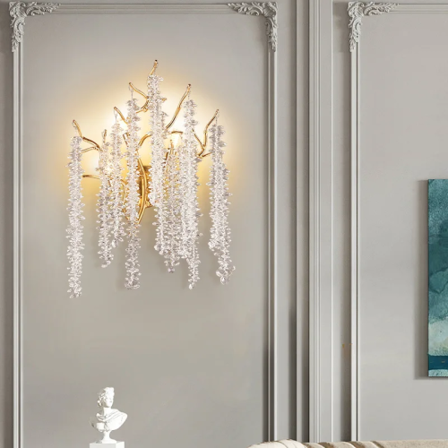 Декоративное бра со стразами