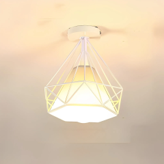 Белый потолочный ЛОФТ светильник 5539-1.4 WT