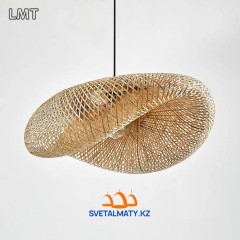 Подвесная лампа в форме шапки из соломы P3013-800