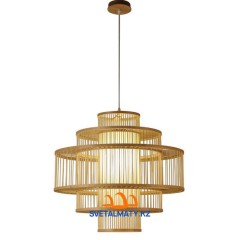 Соломенная люстра в китайском стиле P3062-500