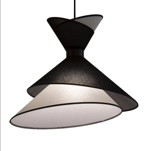 ​Стильная подвесная люстра с оригинальным дизайном диаметром 60см