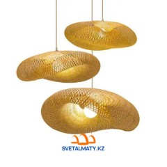 Подвесная лампа в форме шапки из соломы P3013-600