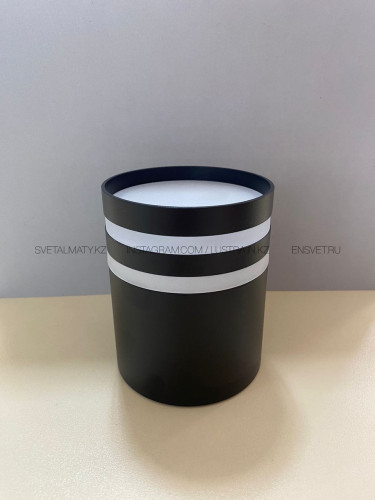 Спот накладной потолочный, цвет черный, алюминий, цоколь GX53