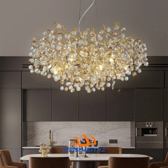 Высококлассная нано-Гальваническая люстра хрустальная A123/800