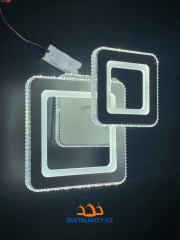 Современные квадратные домашние светильники 7272-1+1 WT