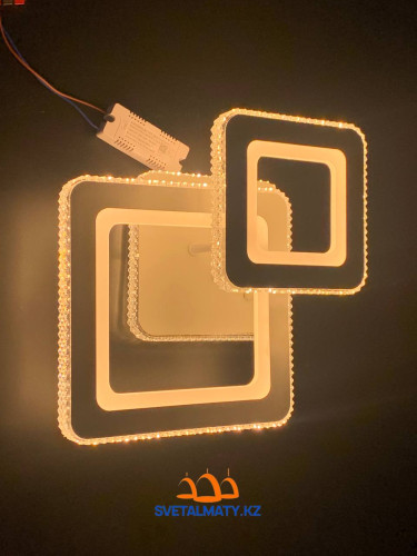 Современные квадратные домашние светильники 7272-1+1 WT