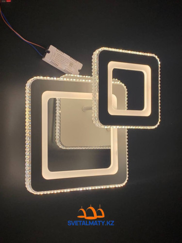 Современные квадратные домашние светильники 7272-1+1 WT