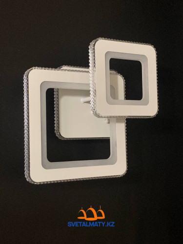 Современные квадратные домашние светильники 7272-1+1 WT