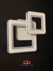 Современные квадратные домашние светильники 7272-1+1 WT