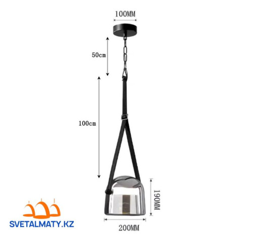 Современные подвесные светильники из стекла BT05-1P