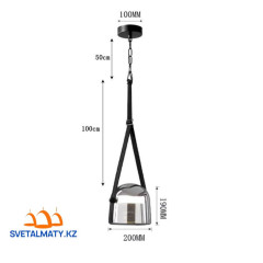 Современные подвесные светильники из стекла BT05-1P
