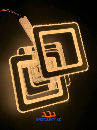 Современные квадратные домашние светильники 7272-2M CR