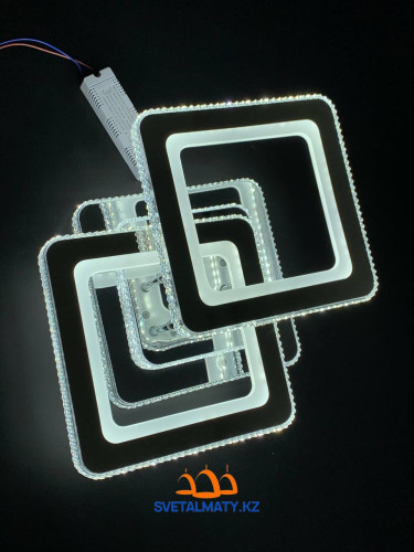 Современные квадратные домашние светильники 7272-2M CR