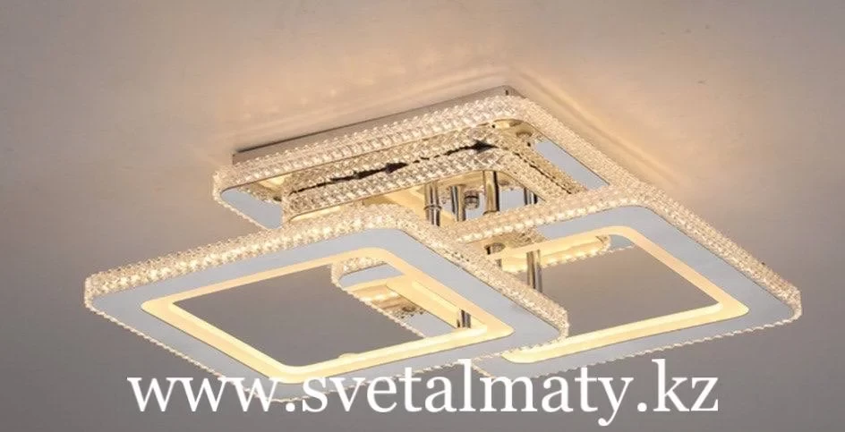 Современные квадратные домашние светильники 7272-2M CR