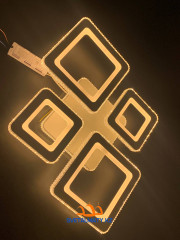 Люстра с дистанционным управлением 7272-2+2 WT