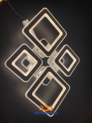 Люстра современная с дистанционным управлением 7272-2+2 CR