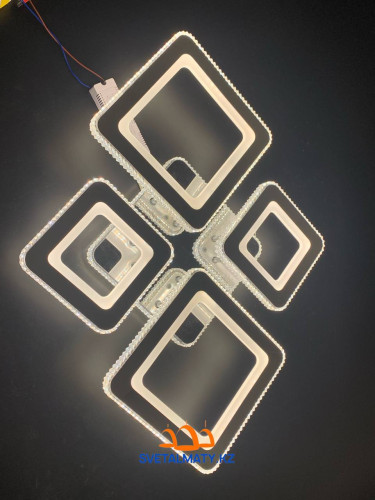 Люстра современная с дистанционным управлением 7272-2+2 CR