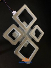 Люстра современная с дистанционным управлением 7272-2+2 CR