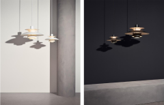 Подвесной светильник черного цвета, цоколь Е27