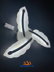 Креативная LED люстра из перьев 7245-3