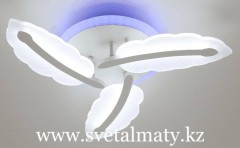Креативная LED люстра из перьев 7245-3
