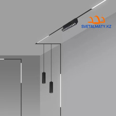 Магнитный шинопровод скрытого монтажа (гипсокартон) PRO 3M